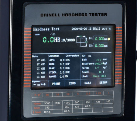 HBST-3000 Digital Brinell Hardness Tester Rockwell 125kgf 250kgf